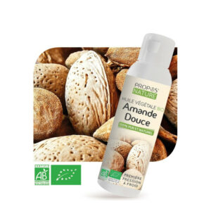 Huile végétale d'Amande douce bio 100ml