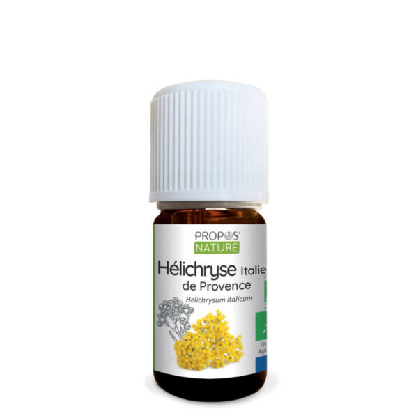 Huile essentielle Helichryse Italienne de provence bio 5ml