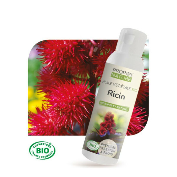Huile végétale de Ricin bio 100ml