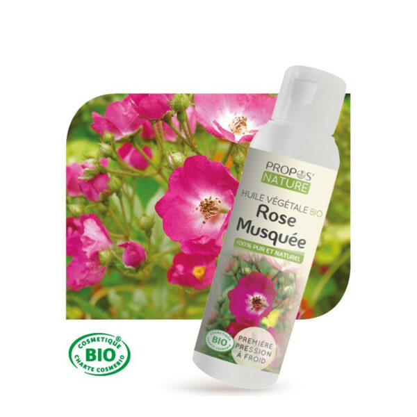 Huile végétale Rose musquée bio 100ml