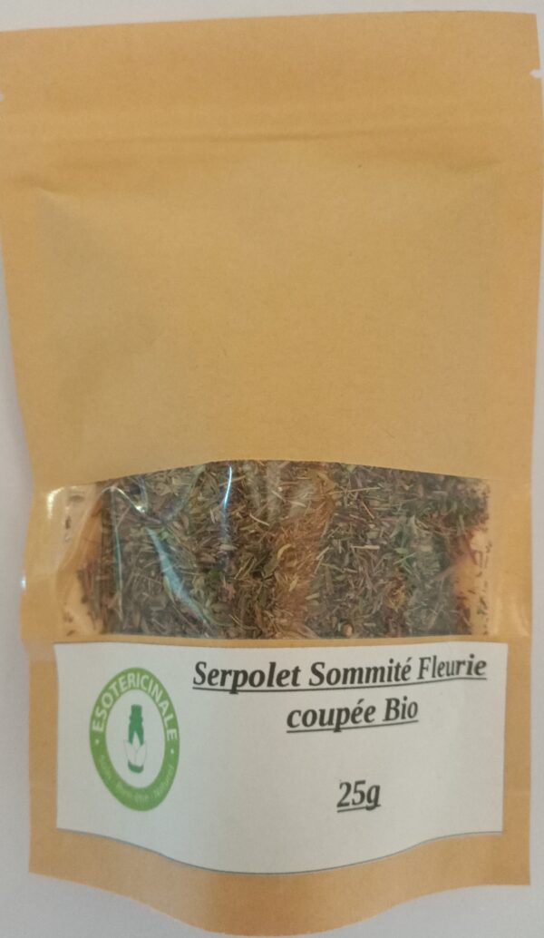 Serpolet Sommité Fleurie Coupée Bio