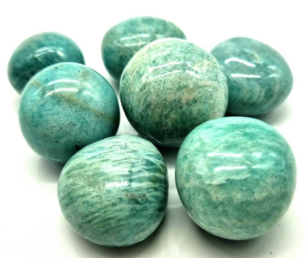 Pierre roulée Amazonite