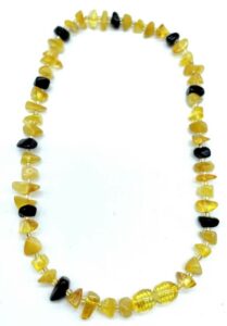 Collier Ambre chips 45cm
