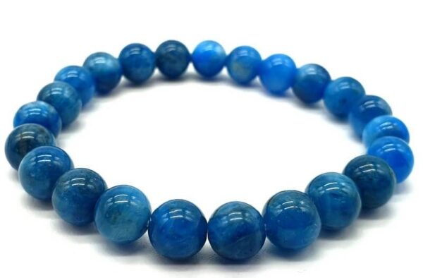 Bracelet perle 8mm Apatite