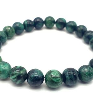 Bracelet perle 8mm Emeraude
