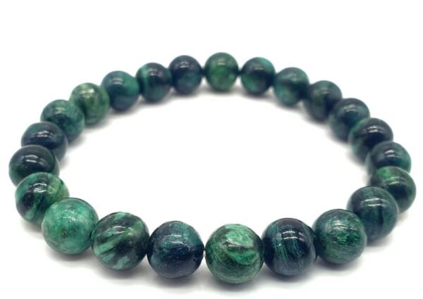 Bracelet perle 8mm Emeraude