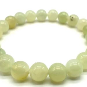 Bracelet perle 8mm Jade vert