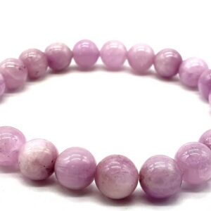 Bracelet perle 8mm Kunzite