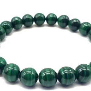 Bracelet perle 8mm Malachite