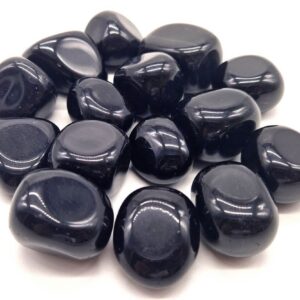 Pierre roulée Obsidienne noir