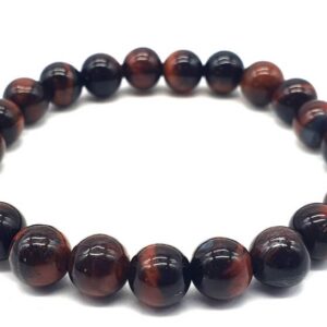 Bracelet perle 8mm Oeil de Taureau