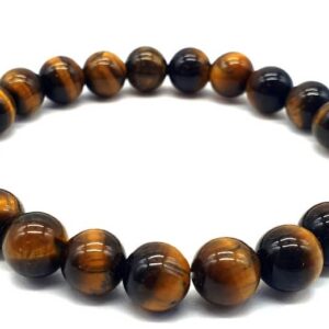 Bracelet perle 8mm Oeil de Tigre