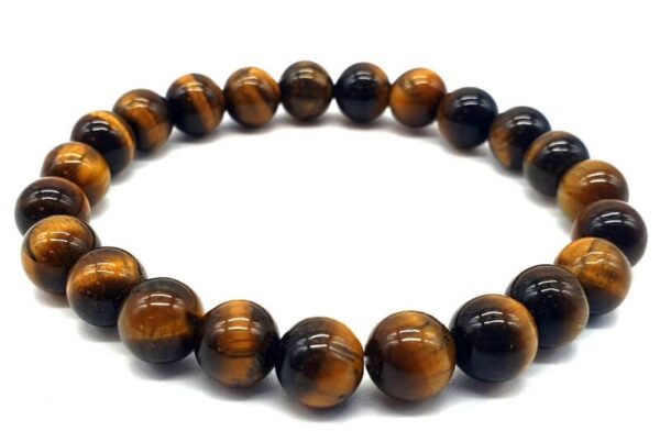 Bracelet perle 8mm Oeil de Tigre