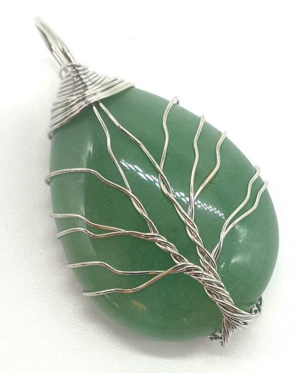 Pendentif Arbre de vie 4cm Aventurine
