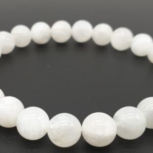 Bracelet perle 8mm Pierre de lune