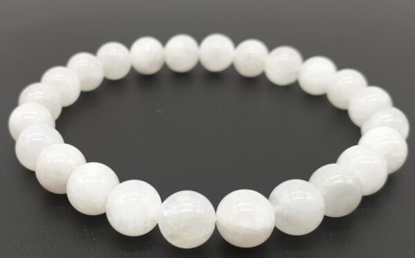 Bracelet perle 8mm Pierre de lune