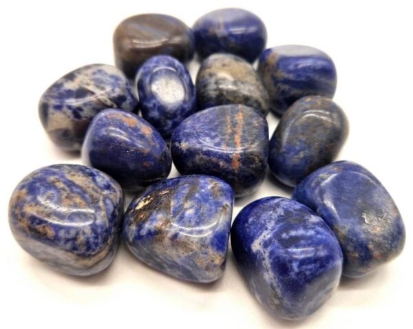 Pierre roulée Sodalite