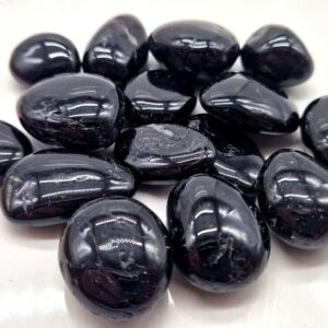 Pierre roulée Tourmaline noir