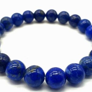 Bracelet perle 8mm Lapis-lazuli