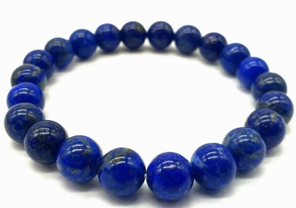 Bracelet perle 8mm Lapis-lazuli